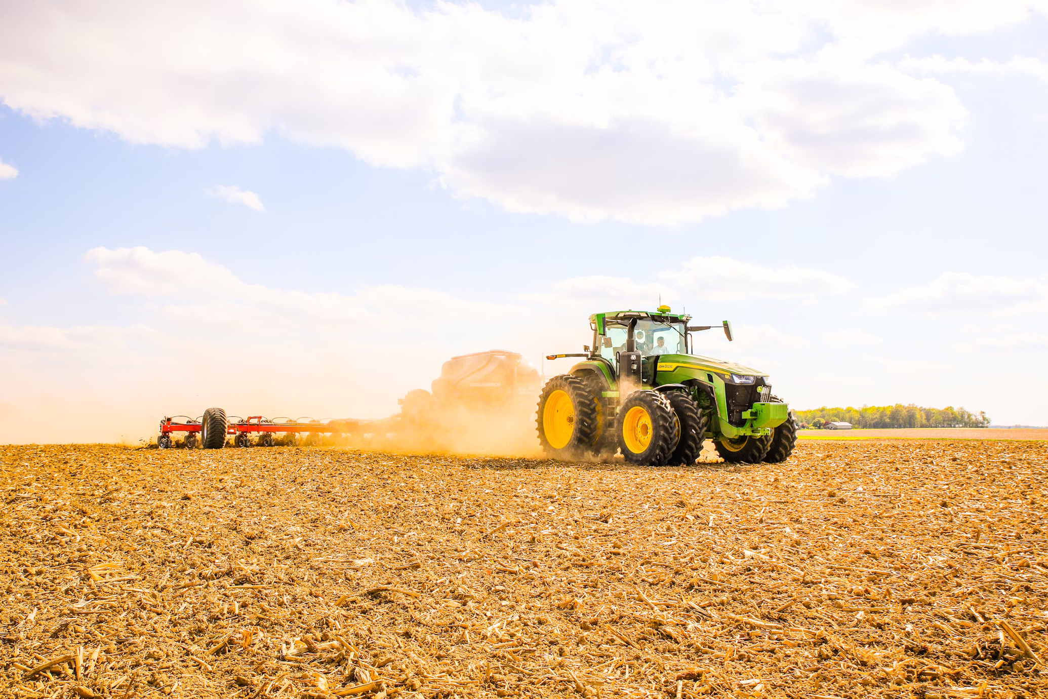 Imported construction and farm machinery